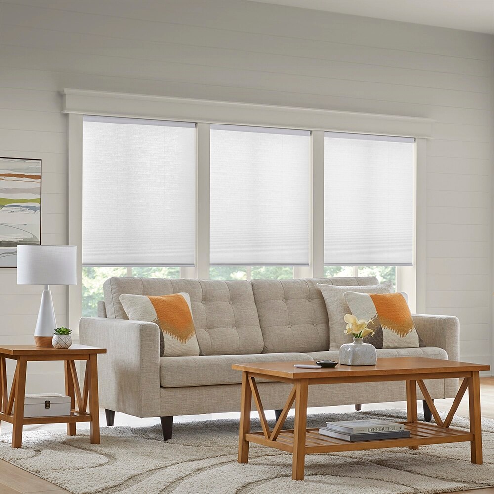 EZ-A: Motorized Light Filtering Cellular Shades 